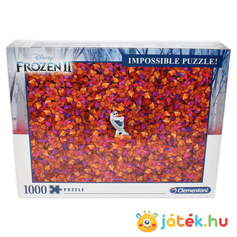 Jégvarázs 2 (Frozen 2) Impossible puzzle előről - 1000 db - Clementoni 39526