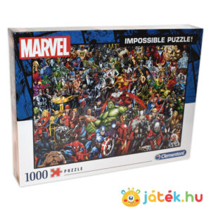 1000 darabos Marvel szuperhősök, a lehetetlen puzzle balról - Clementoni Impossible puzzle 39411