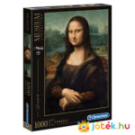 Mona Lisa puzzle - 1000 db kirakó - Clementoni múzeum kollekció 31413