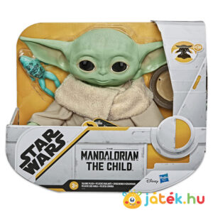 Star Wars Mandalorian: Baby Yoda beszélő plüss figura (19 cm) - Hasbro
