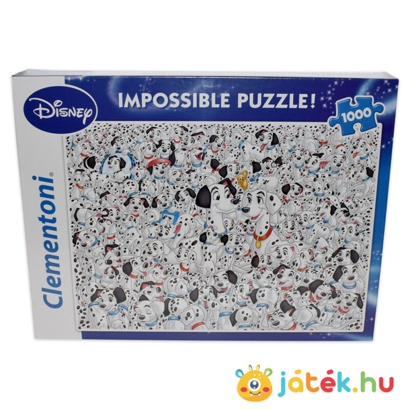 101 kiskutya: A lehetetlen puzzle előről - 1000 db - Clementoni 39358