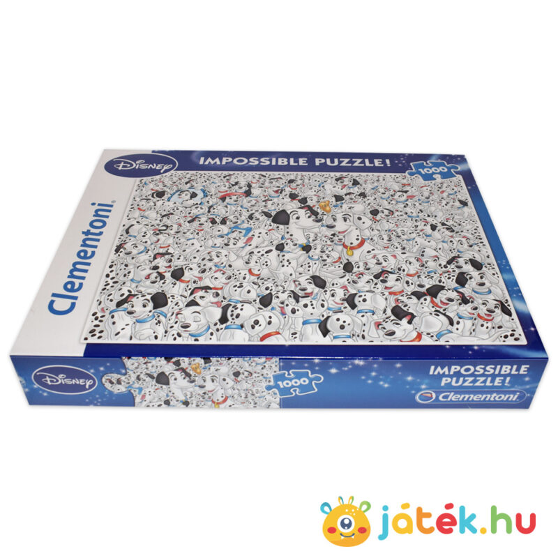 101 kiskutya: A lehetetlen puzzle fektetve - 1000 db - Clementoni 39358