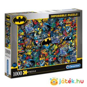 Batman, a lehetetlen puzzle - 1000 db - Clementoni Impossible puzzle 39575