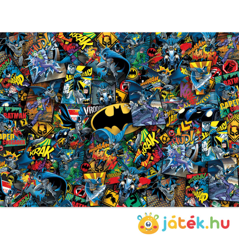 Batman, a lehetetlen puzzle képe - 1000 db - Clementoni Impossible puzzle 39575