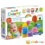 Clemmy puha építőkocka baba játék (12 darabos) - Clementoni