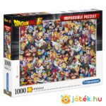 Dragon Ball: A lehetetlen kirakó - 1000 db - Clementoni Impossible Puzzle 39489