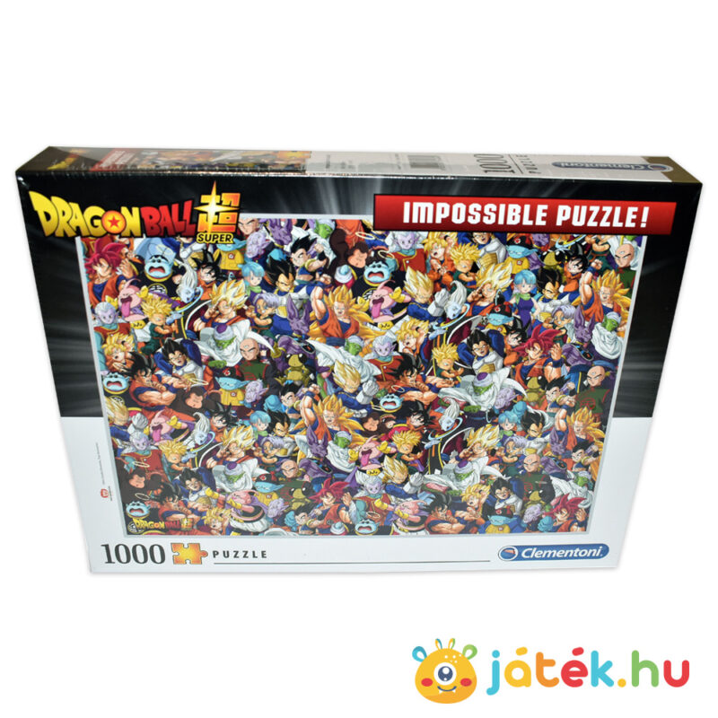 Dragon Ball: A lehetetlen kirakó előről - 1000 db - Clementoni Impossible Puzzle 39489
