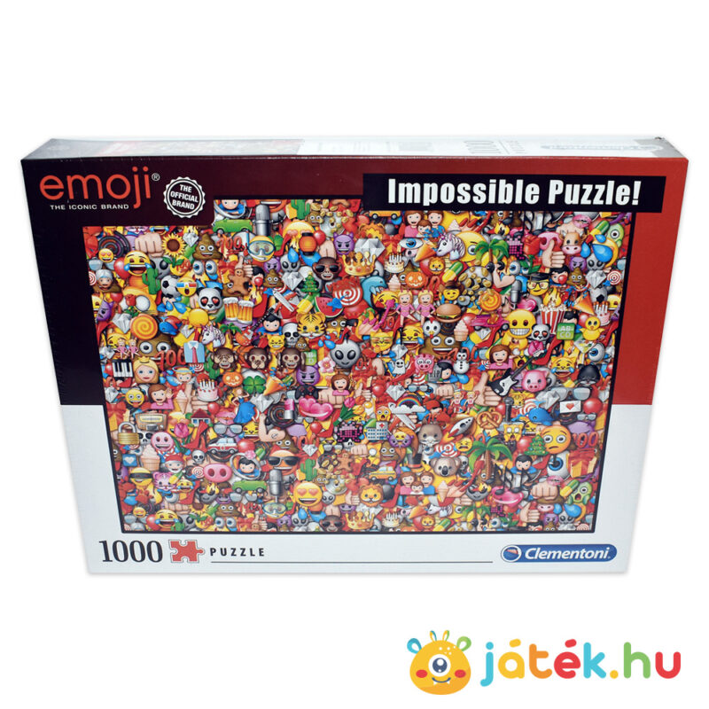 Emoji, a lehetetlen puzzle előről - 1000 db - Clementoni Impossible 39388