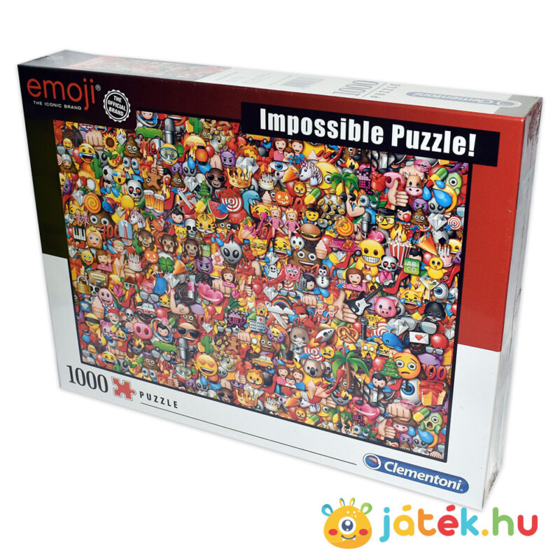 Emoji, a lehetetlen puzzle jobbról - 1000 db - Clementoni Impossible 39388