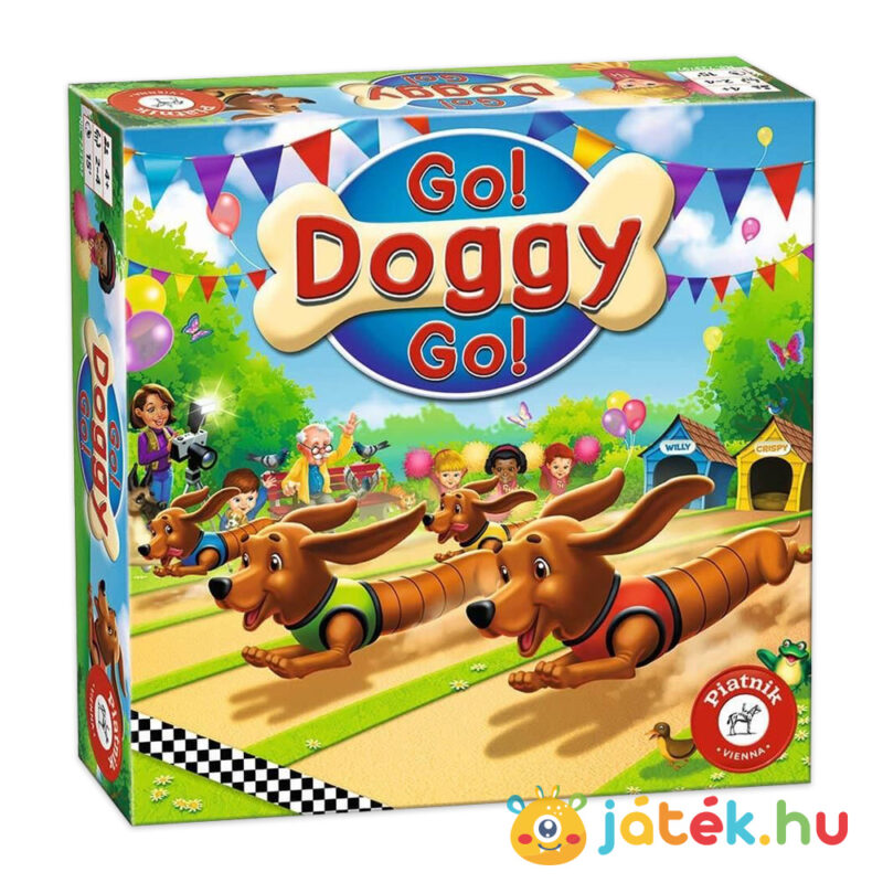 Go! Doggy Go! gyerek társasjáték - Piatnik