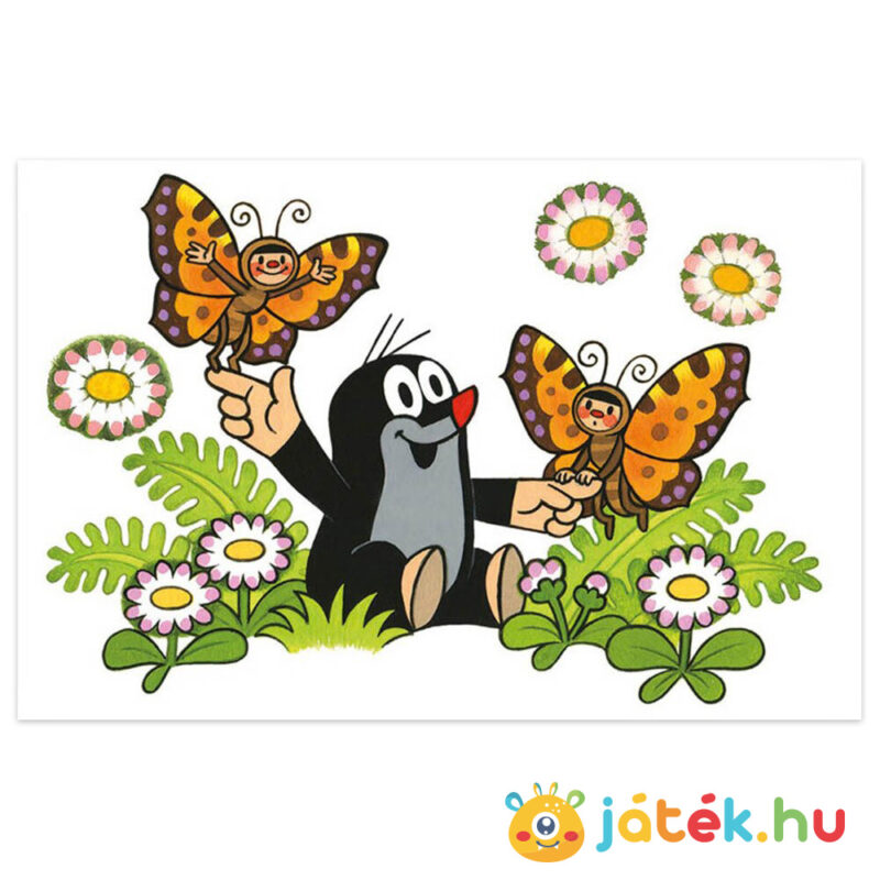 Kisvakond a pillangókkal fa mesekocka (6 darabos) - Dino