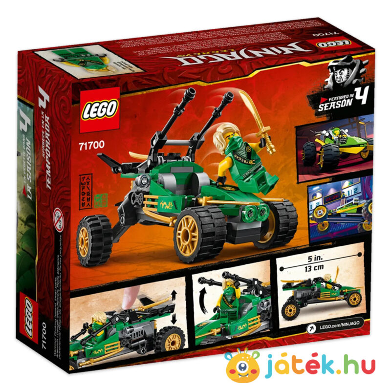 Lego Ninjago: Dzsungeljáró hátulról - Lego 71700