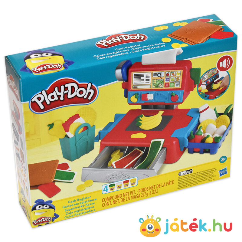 Play-Doh: Pénztárgép kreatív gyurma szett, balról