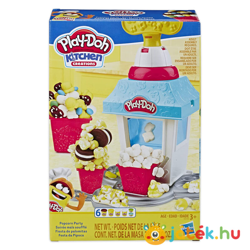Play-Doh: Popcorn party kreatív gyurma