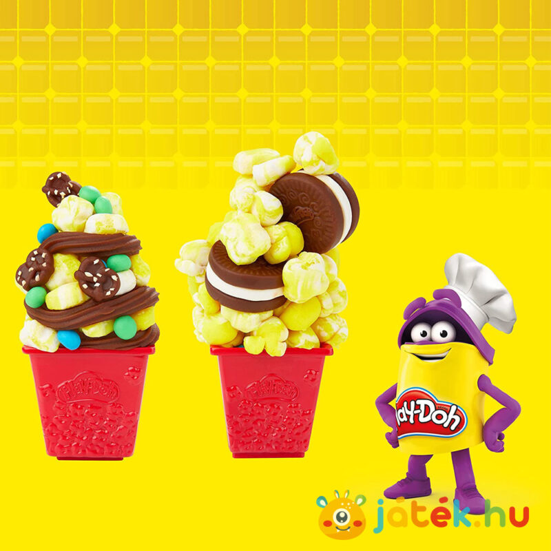 Play-Doh: Popcorn party kreatív gyurma elkészítve