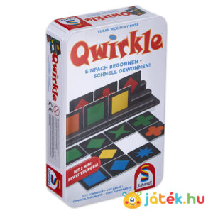 Qwirkle stratégiai társasjáték (Fémdobozos kiadás)