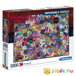 Stranger Things: A lehetetlen kirakó - 1000 db - Clementoni Impossible Puzzle 39528