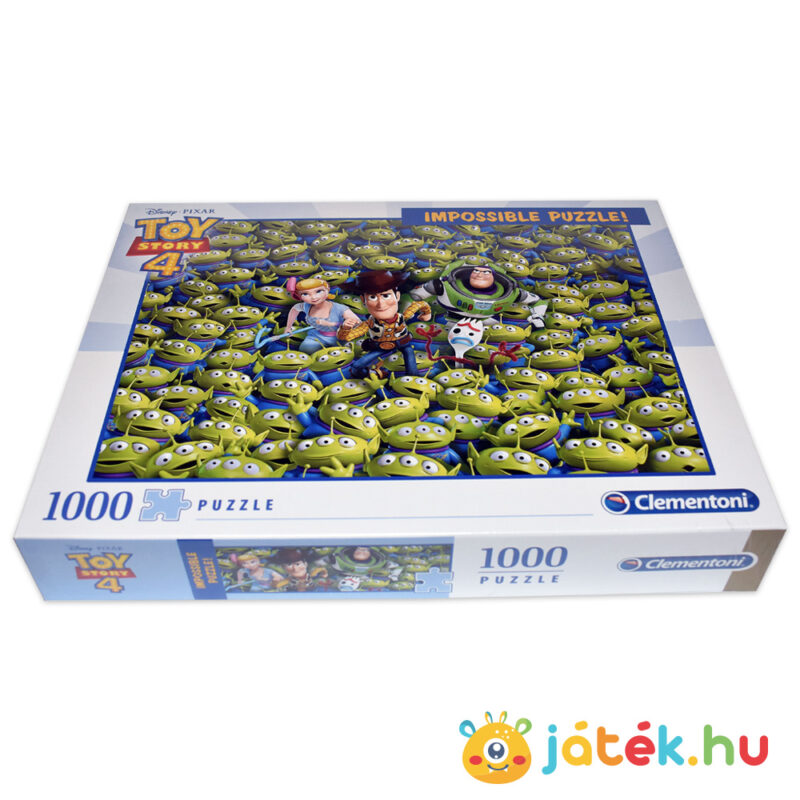 Toy Story 4: A lehetetlen puzzle fektetve - 1000 db - Clementoni Impossible Puzzle 39499