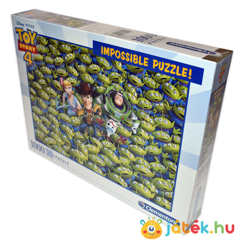 Toy Story 4: A lehetetlen puzzle jobbról - 1000 db - Clementoni Impossible Puzzle 39499