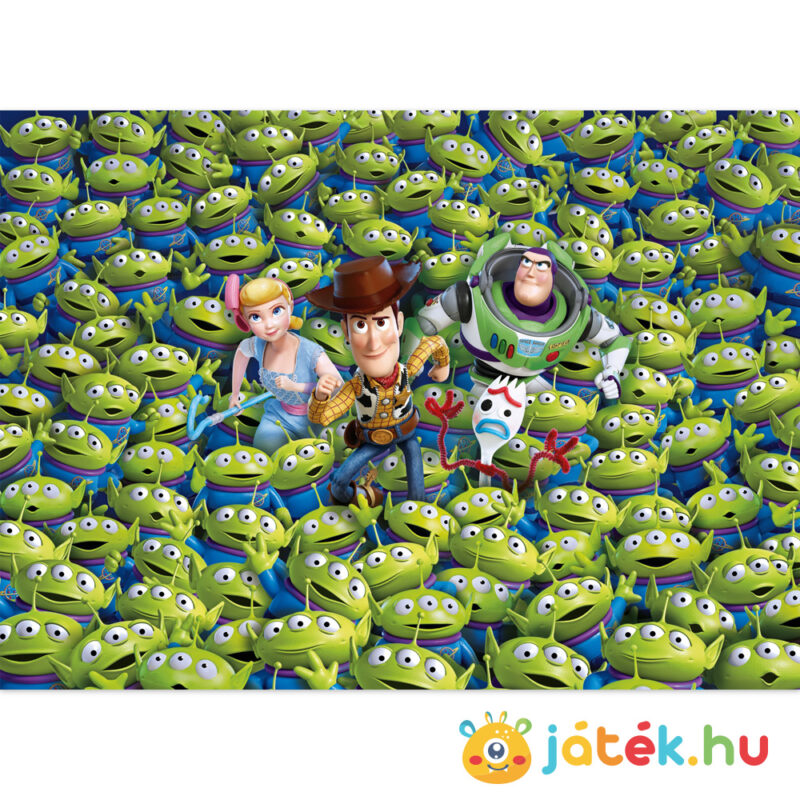 Toy Story 4: A lehetetlen puzzle képe - 1000 db - Clementoni Impossible Puzzle 39499
