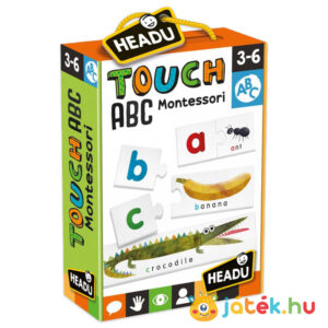 Az első ABC Montessori puzzle (angol nyelvtanuló kirakós) - Headu