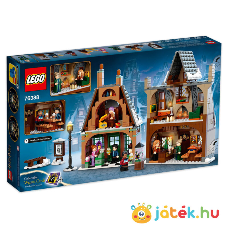 Lego Harry Potter 76388: Látogatás Roxmorts faluban, hátulról