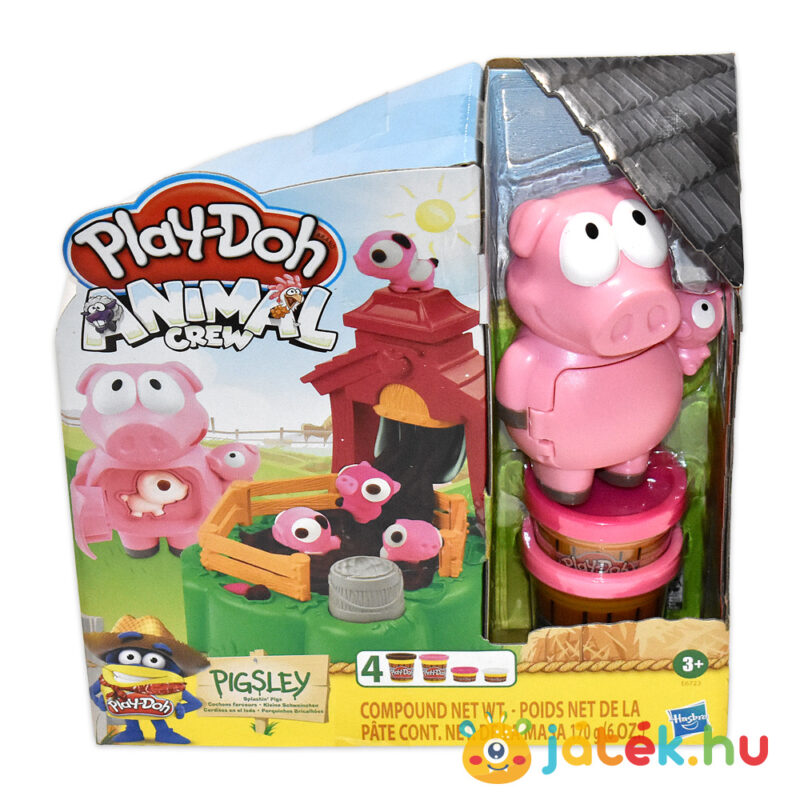 Play-Doh: Pigsley és a dagonyázó malacok gyurma készlet - Hasbro
