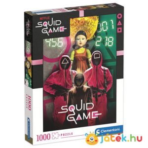 Squid Game puzzle (Nyerd meg az életed kirakó) - 1000 db - Clementoni 39693