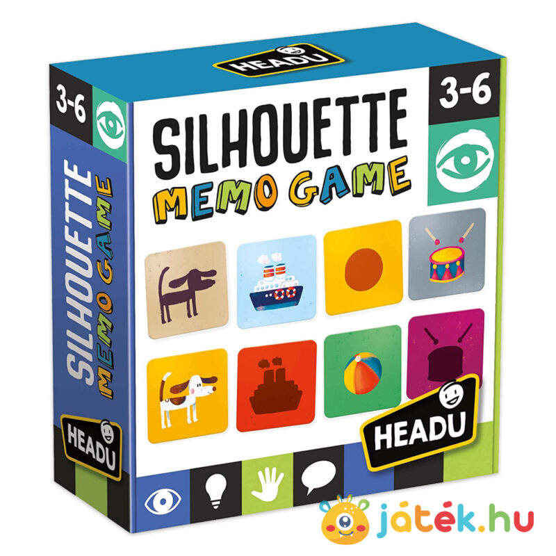 Headu: Sziluett, 50 darabos logikai fejlesztő memóriajáték