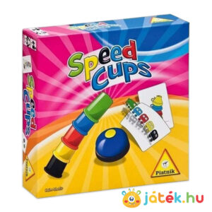 Speed Cups: Gyors poharak ügyességi társasjáték (Magyar nyelvű)