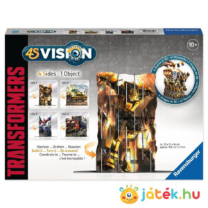 Transformers 3D puzzle: 4 oldalas, 41 darabos - Ravensburger 180493