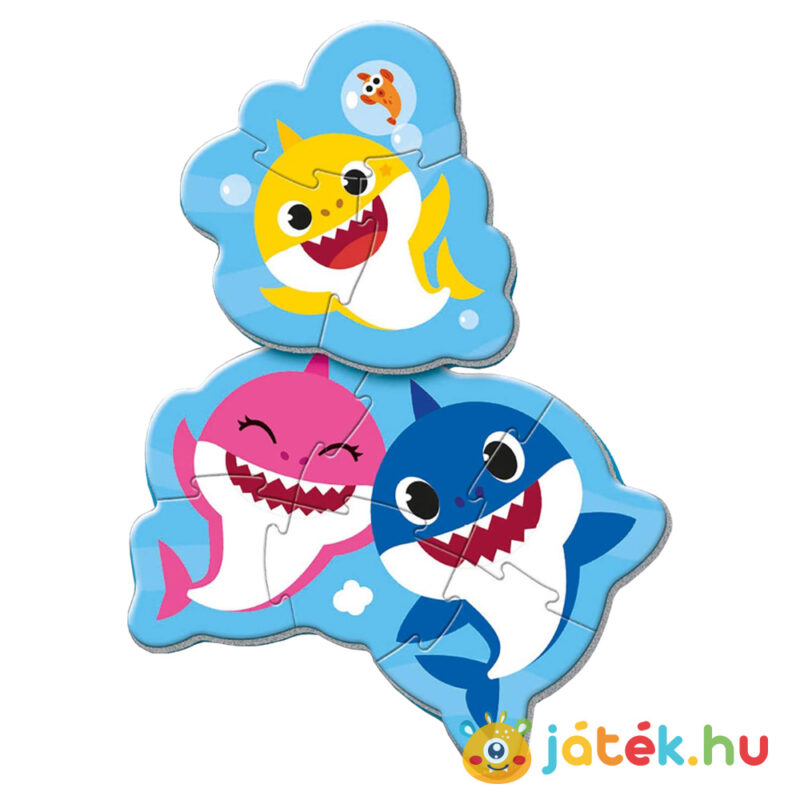 Első kirakós Baby Shark puzzle kirakva - Clementoni My First Puzzle 20828