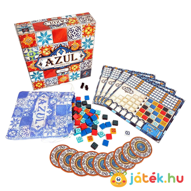 Azul társasjáték tartalma - Év társasjátéka 2018-ban!
