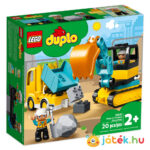 Lego Duplo 10931: Teherautó és lánctalpas exkavátor