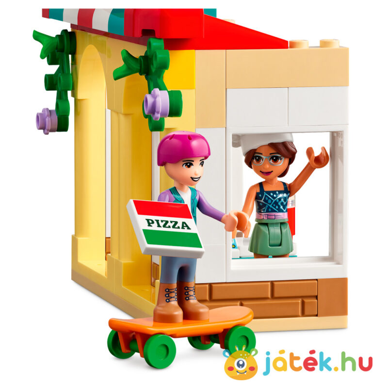 Lego Friends 41705: Heartlake City pizzéria, gördeszkás figurával