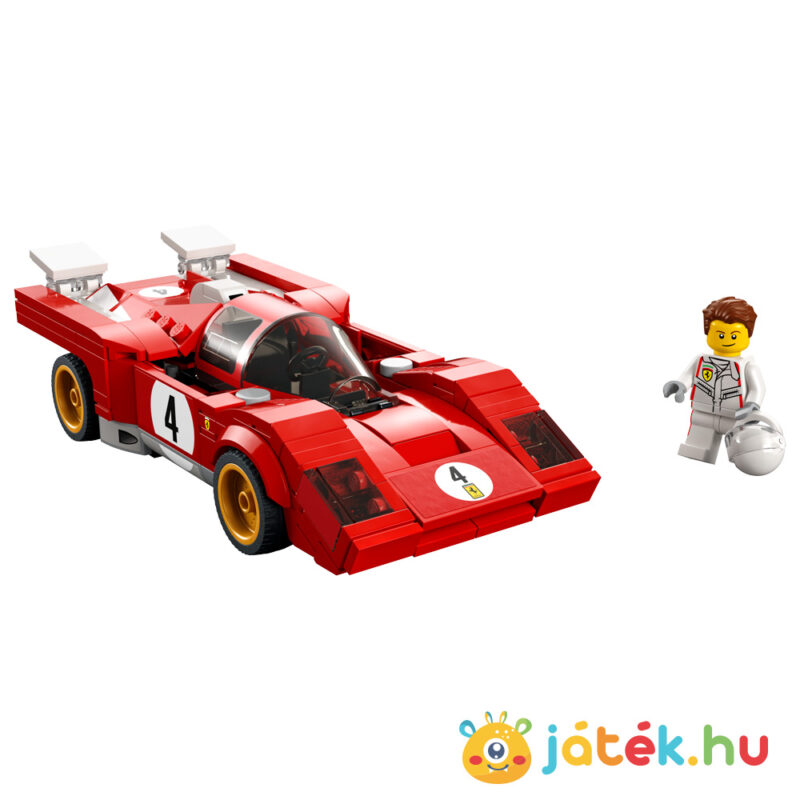 Lego Speed Champions 96906: 1970-es Ferrari 512 M, figurával