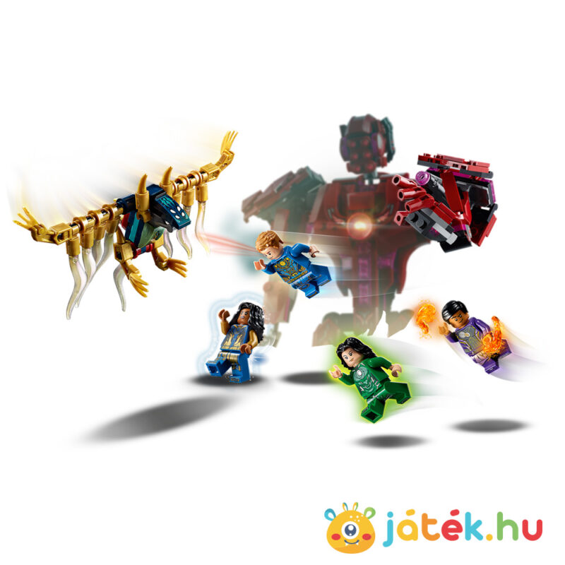 Lego Super Heroes (Marvel) 76155: Az örökkévalók Arishem árnyékában, figurákkal