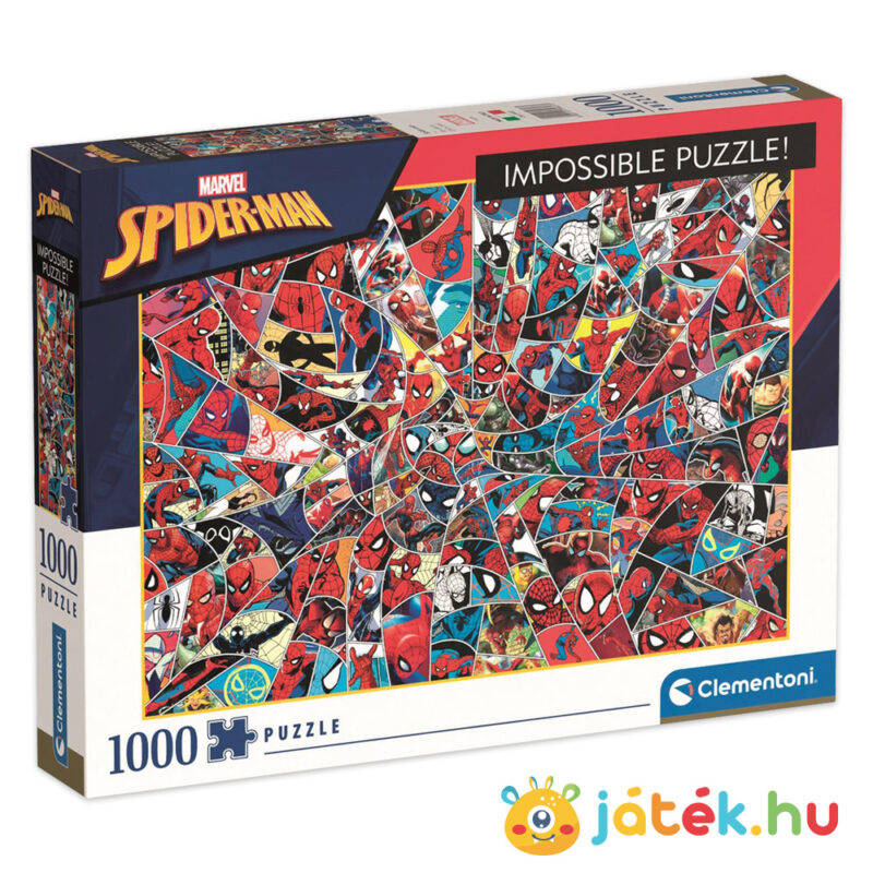 Pókember: A lehetetlen puzzle - 1000 db – Clementoni Impossible 39657