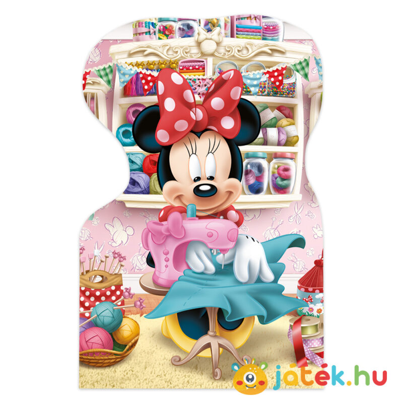 Mickey egér és barátai: Minnie egér és Daisy kacsa puzzle kirakott képe, 4×54 db (Dino, 333253)
