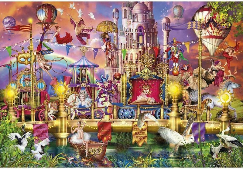 A varázslatos cirkusz felvonulása, 2000 db-os puzzle (Clementoni, 32562) - Image 2
