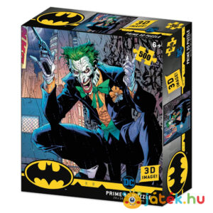 Batman: Joker puzzle, 500 db-os hologramos 3D hatású kirakó (DC Comics 33032)