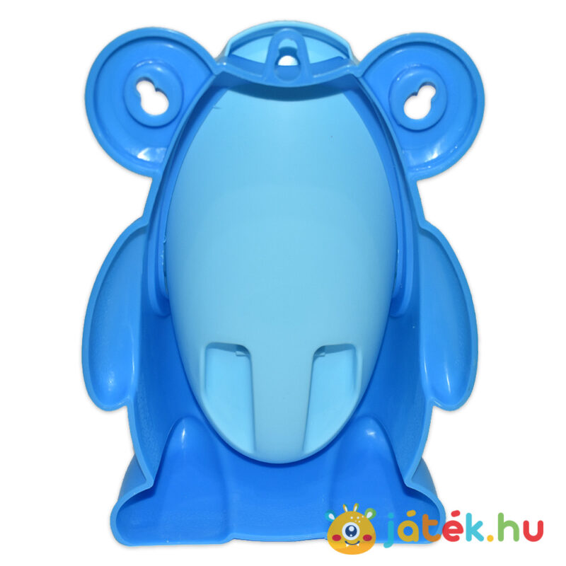 Happy Frog: Béka formájú kisfiú piszoár bili hátulról (kék) - FreeON