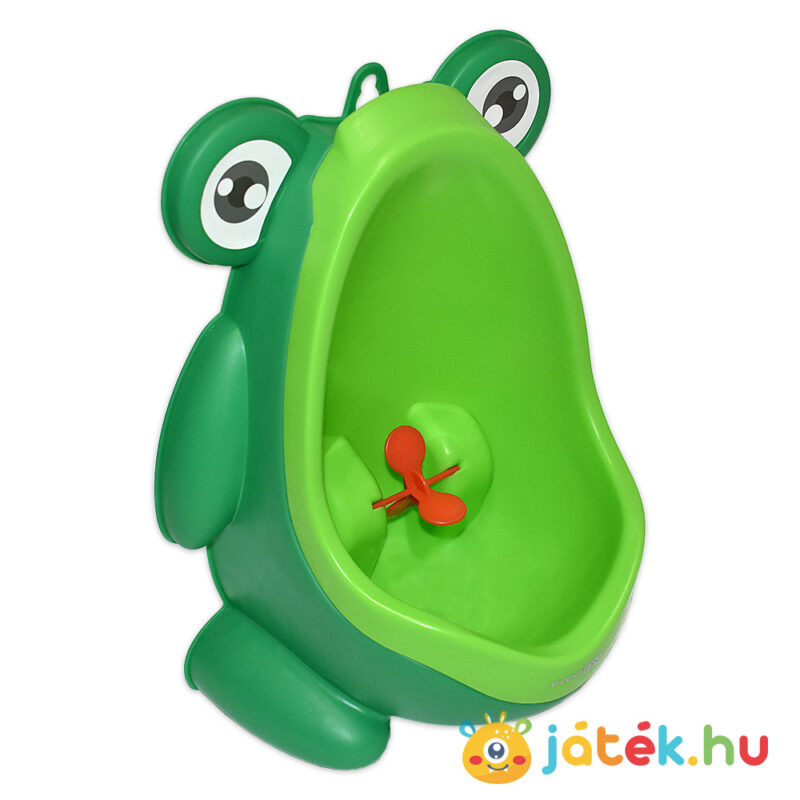 Happy Frog: Béka formájú kisfiú piszoár bili (zöld) - FreeON