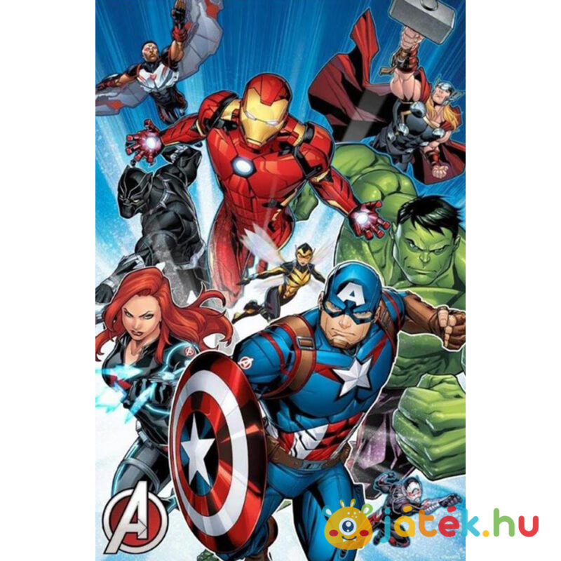 Marvel: Bosszúállók (Avengers), 200 db-os hologramos 3D hatású puzzle képe (33032)