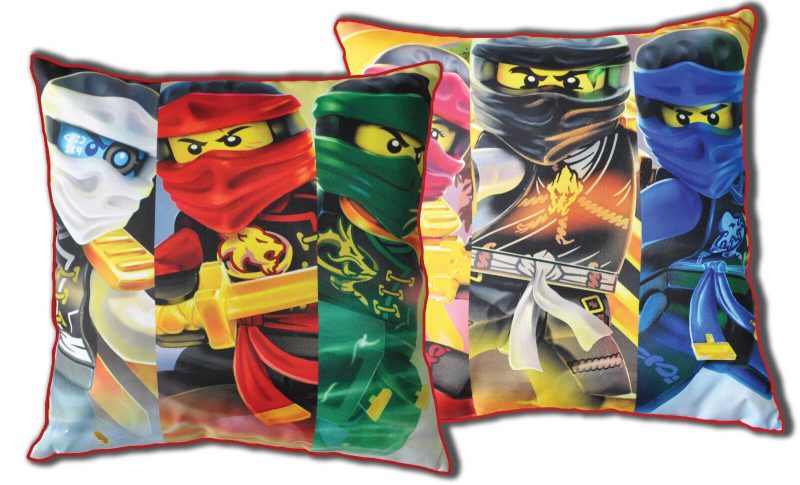 LEGO Ninjago 40x40 cm-es díszpárna