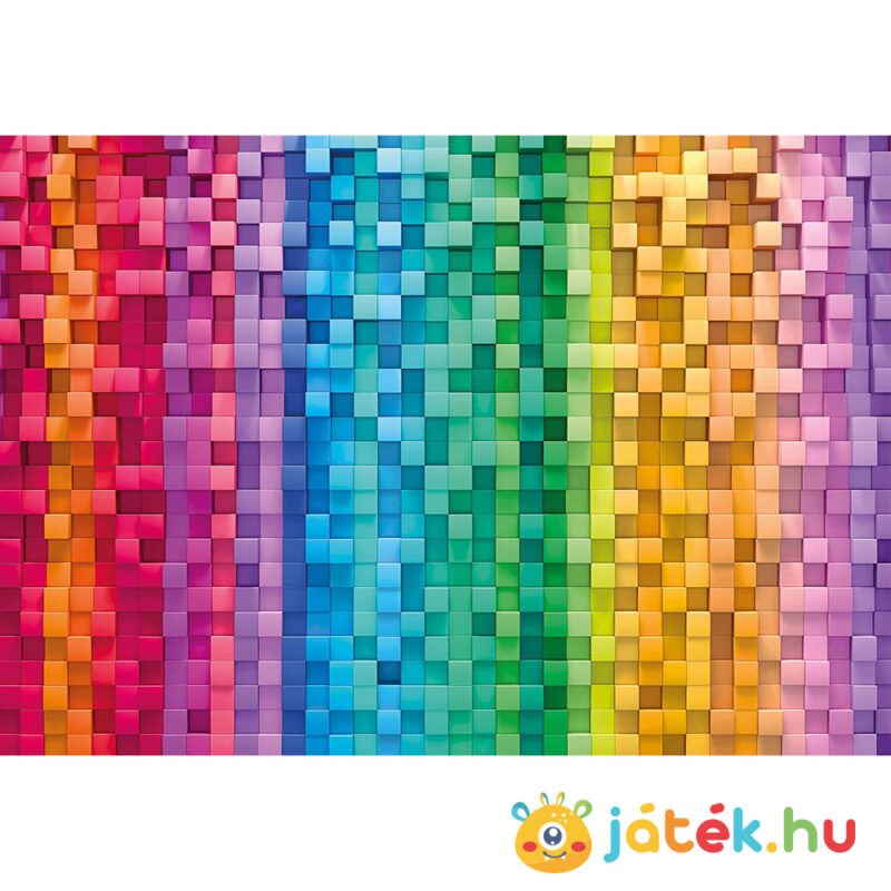 Pixelek puzzle képe 1500 db (Clementoni ColorBoom kollekció, 31689)