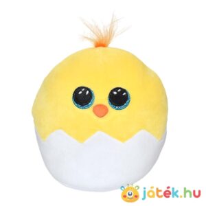 Popper, a párna alakú plüss csibe, tojásban, 22 cm (Ty Squish-a-Boos)