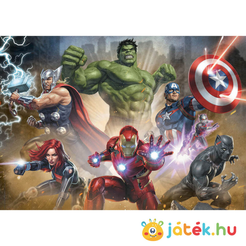 Marvel: Bosszúállók puzzle képe (Avengers) szereplői, 1000 db (Educa)