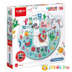 Nincs dráma, ez egy vidám láma óra puzzle (96 db) Clementoni 23036