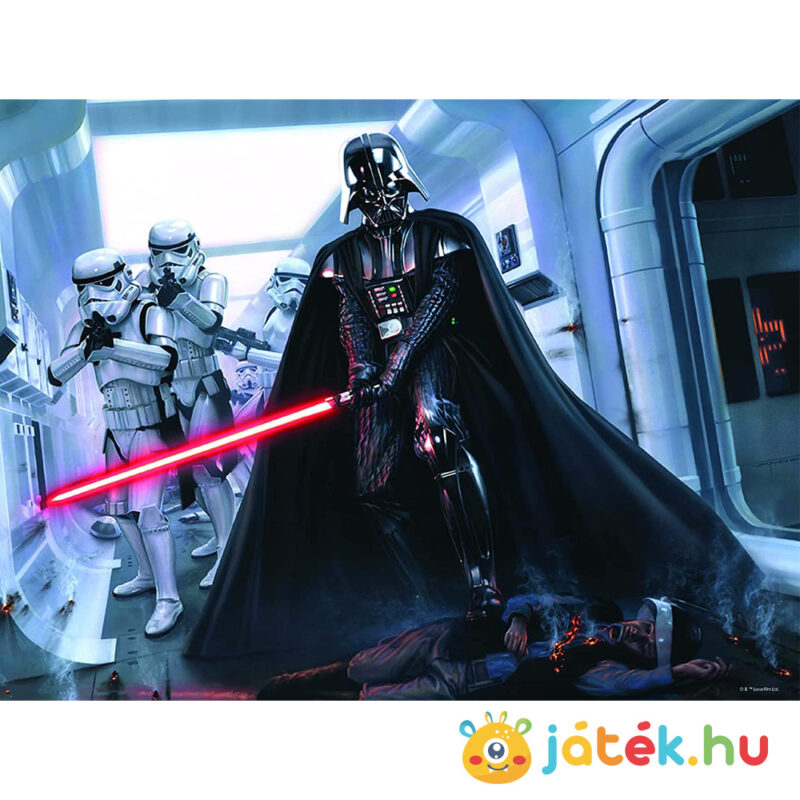 Star Wars: Darth Vader és a rohamosztagosok puzzle képe, 500 db hologramos 3D hatású kirakó (32635)